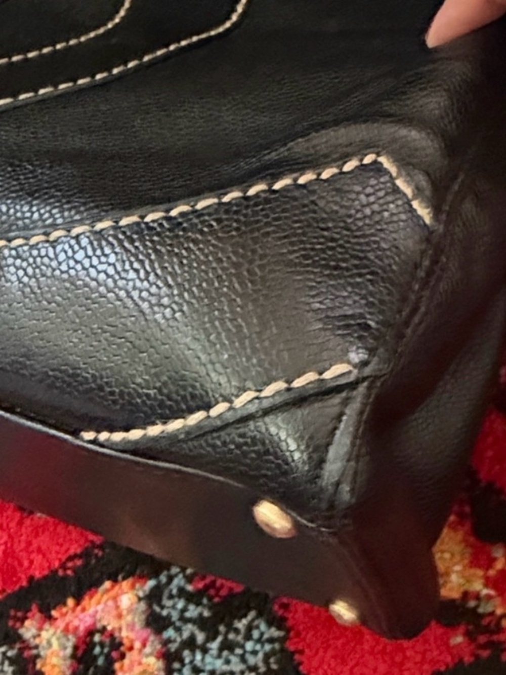 Authentic CHANEL Caviar Surpique CC Shoulder Tote Bag ๐๐๐ฅฐ - Picture 8 of 9